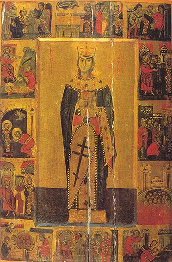 Св. велмц. Екатерина. Синай XII в.